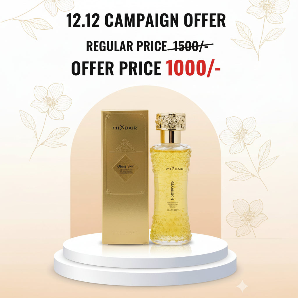 New Mixdair Glass Skin Gold Serum