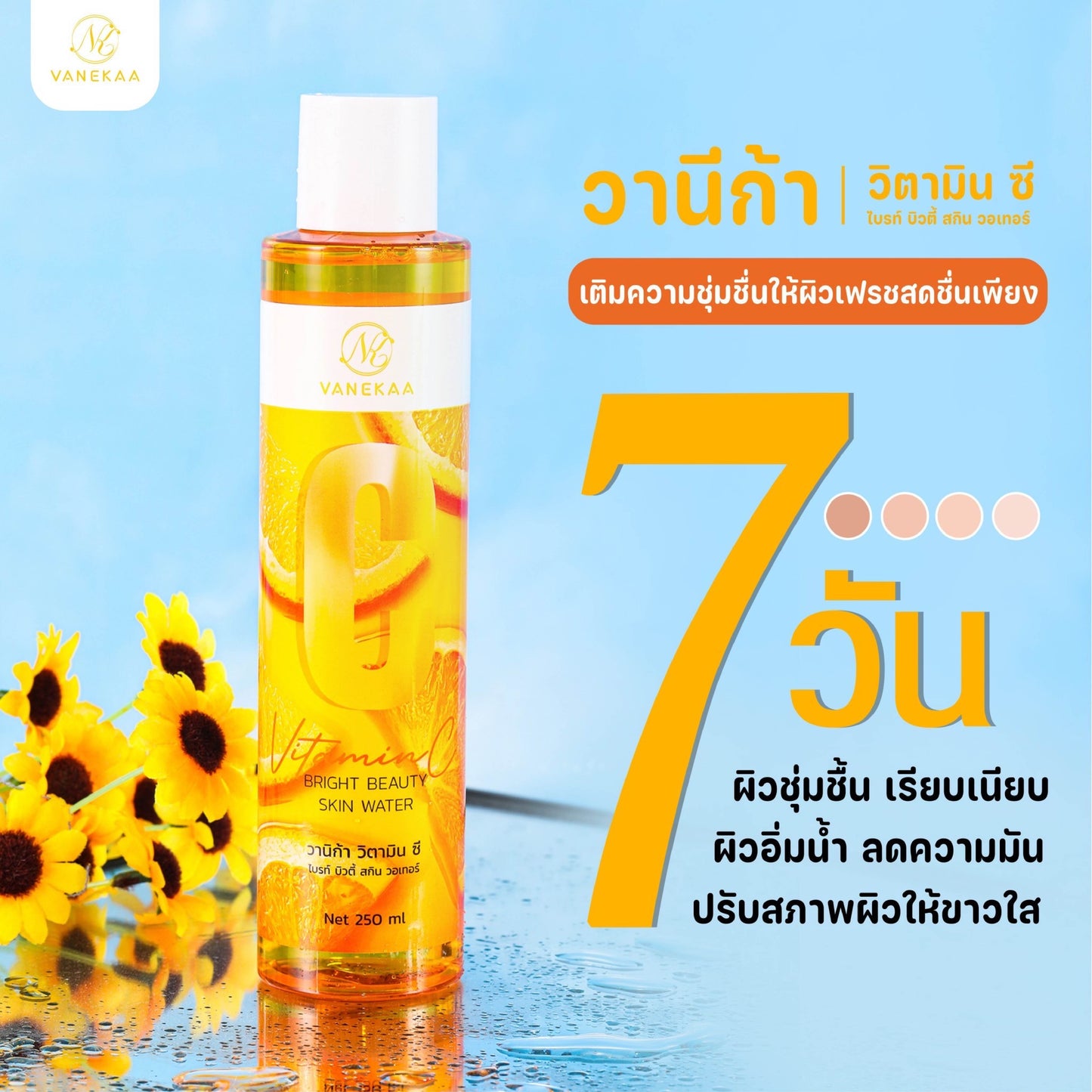 Vanekaa Vitamin C Bright Beauty Skin Water