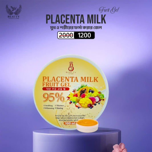 Placenta Fruit Milk Gel