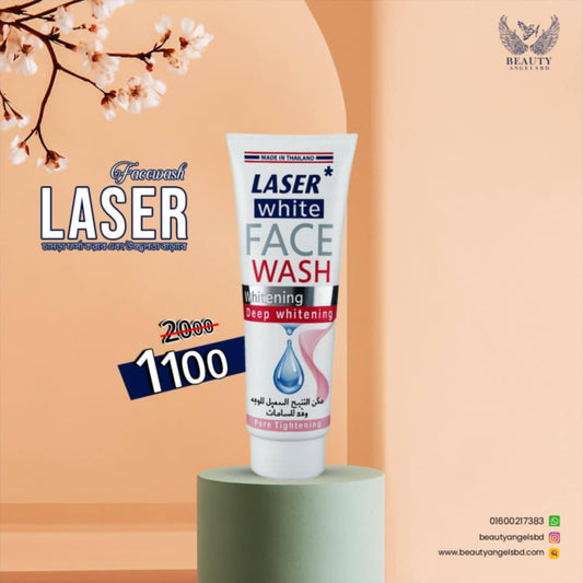 Laser White Deep Whitening Facial Wash
