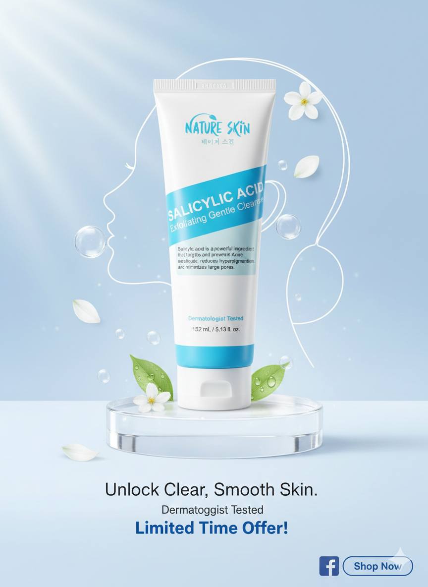 NEW SALISYLIC ACID FACEWASH