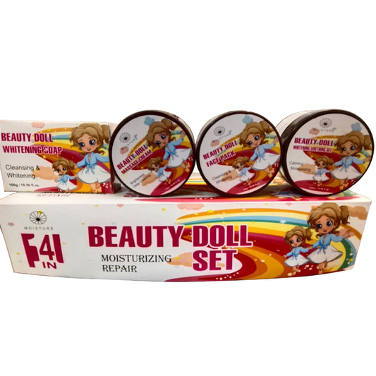Moisture 4 in 1 Beauty Doll Set