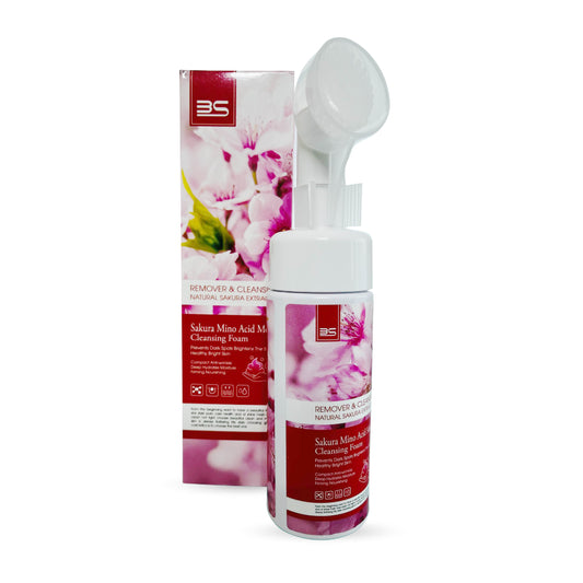 BS Sakura Mino Acid Moist Cleansing Foam