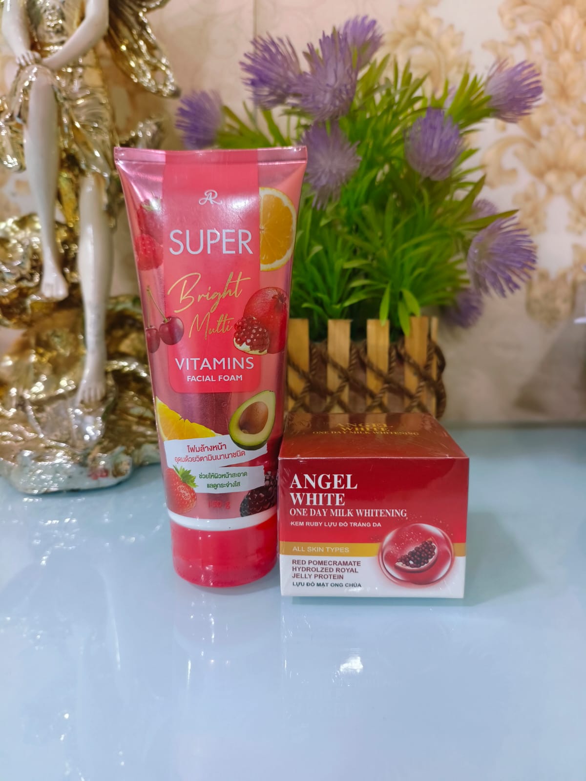 Angel White Cream + Multivitamin face wash COMBO!