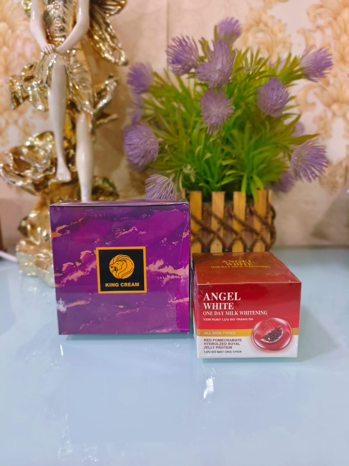 Dubai Body Cream + Angel White Night Cream COMBO!